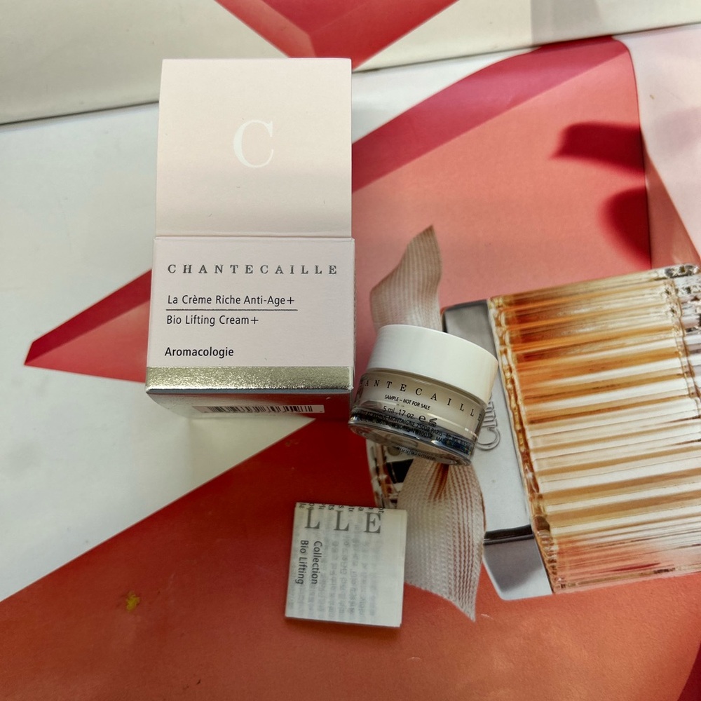 Chantecaille Aromacologie Bio Lifting Cream + .17 oz 5 ml. Travel Size seeled